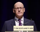 UK faces ‘seismic moment’ as nationalists target election wins, says John Swinney