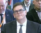 Robbins says officials considered withholding Mandelson vetting files from parliament