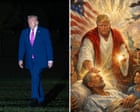 Trump deletes post with AI image of himself as Jesus-like figure after outcry
