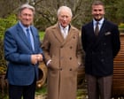 King signs up David Beckham to his Chelsea flower show team