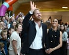Harry and Meghan greeted by hushed ‘hiii’ in Melbourne hospital on first stop of Australian tour