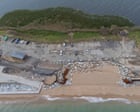 ‘There is no great master plan’: anxiety as UK homes, roads and railways sink into the sea