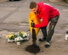 ‘One day I thought, that’s enough’: the people fighting back against pothole-riddled roads
