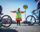 ‘We’re not out to get anyone – we just want to slow you down’: why do lollipop people face so much road rage?